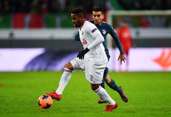 Football. League of Europe. Lokomotiv vs Atletico