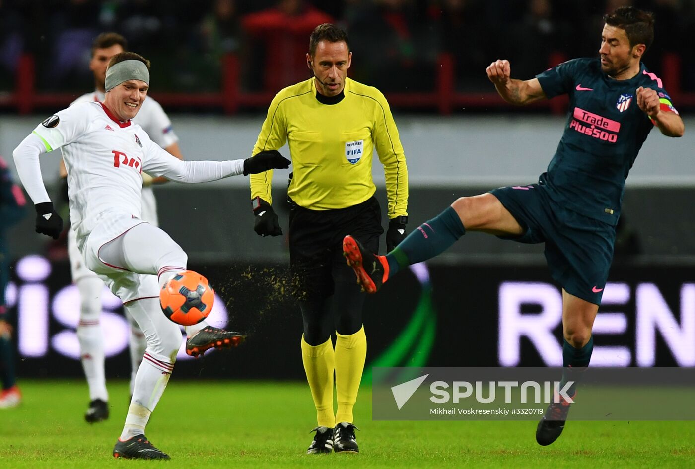 Football. League of Europe. Lokomotiv vs Atletico