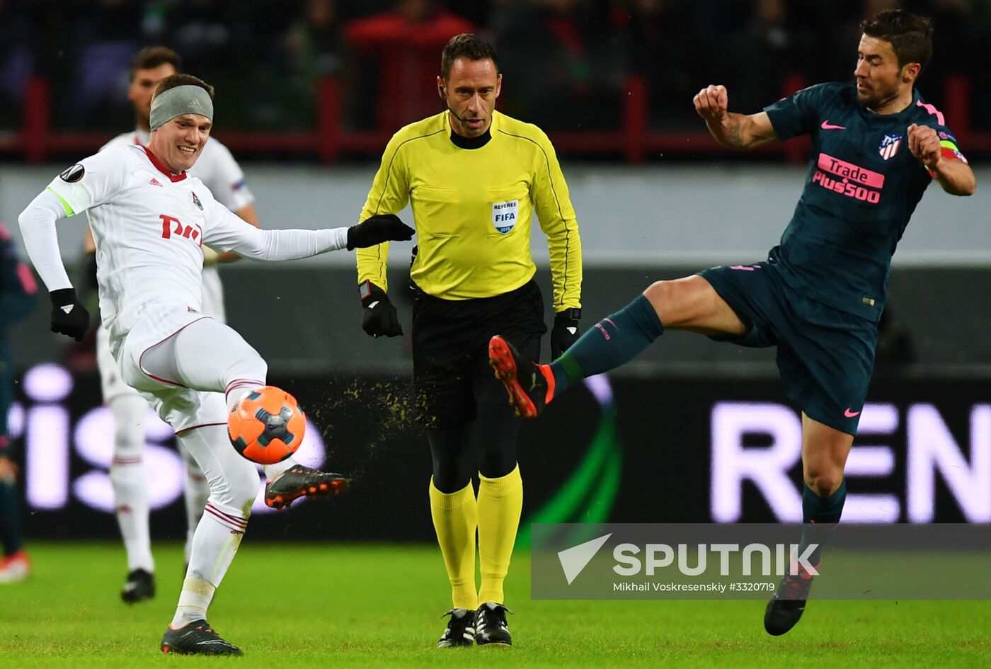 Football. League of Europe. Lokomotiv vs Atletico