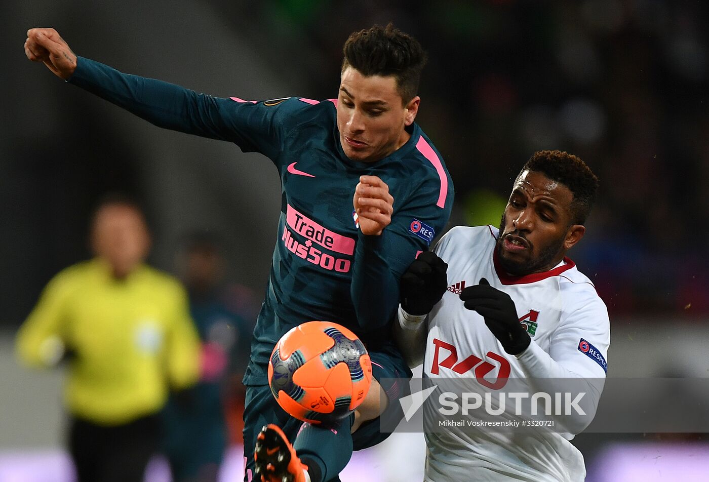 Football. League of Europe. Lokomotiv vs Atletico