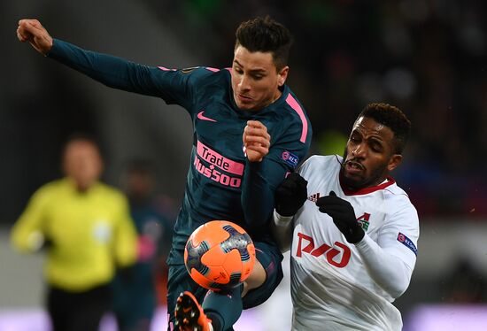 Football. League of Europe. Lokomotiv vs Atletico