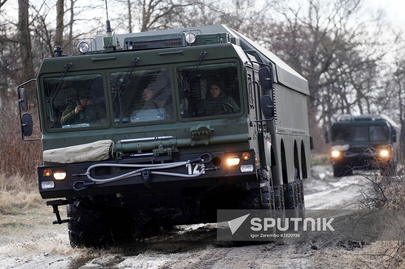 Tactical exercises of Baltic Fleet's coastal missile forces