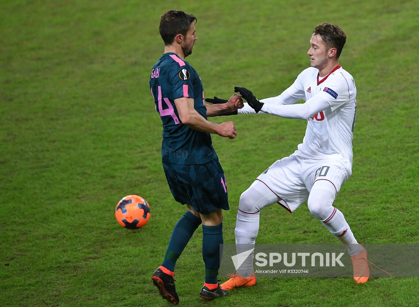 Football. League of Europe. Lokomotiv vs Atletico