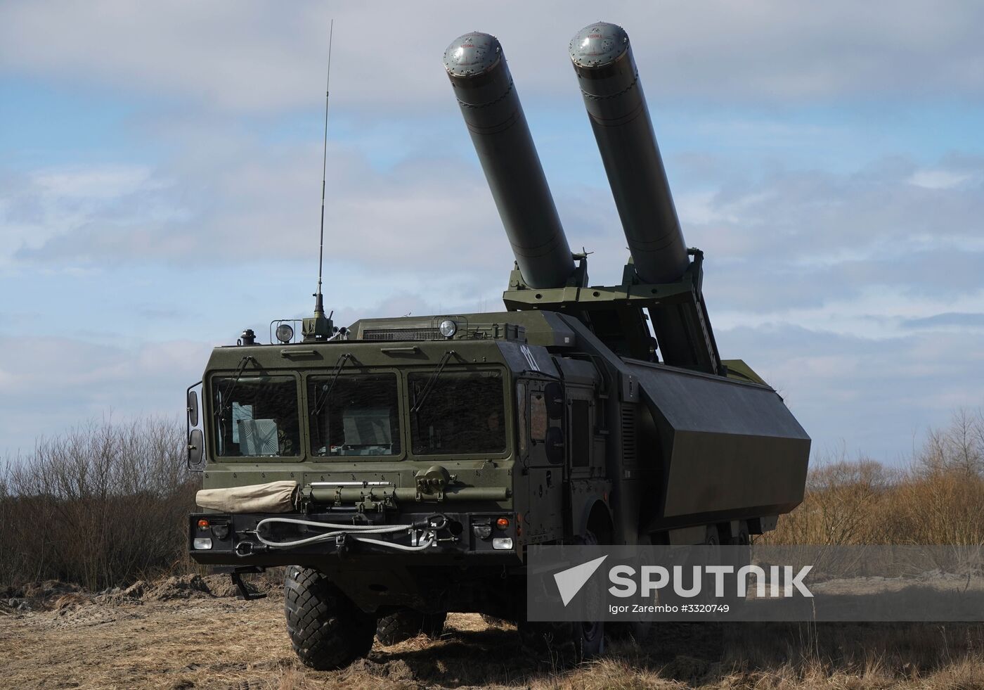 Tactical exercises of Baltic Fleet's coastal missile forces