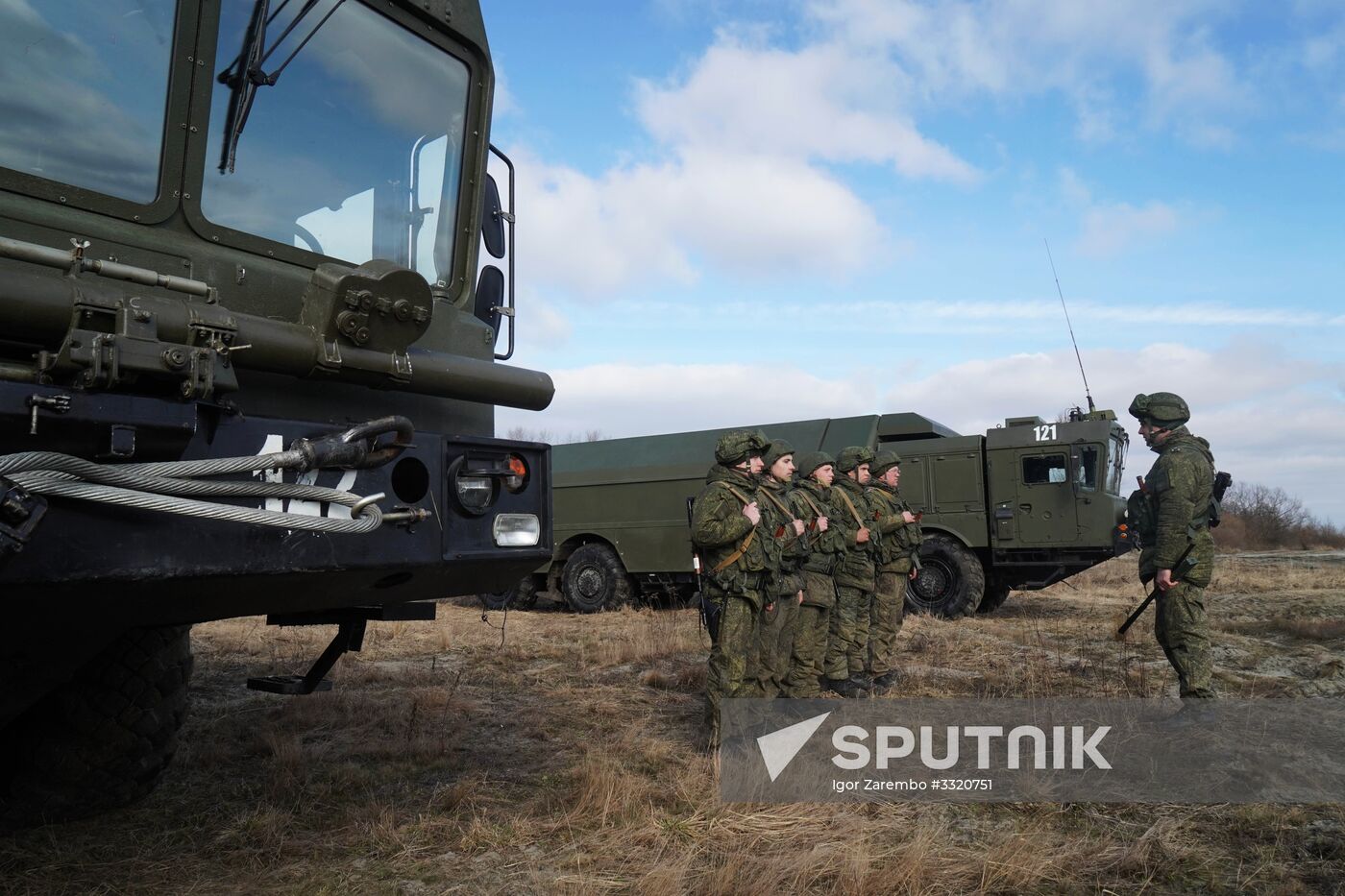 Tactical exercises of Baltic Fleet's coastal missile forces