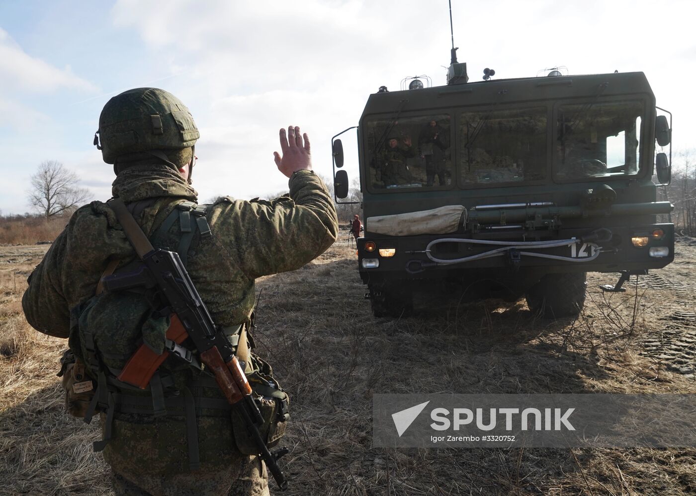 Tactical exercises of Baltic Fleet's coastal missile forces