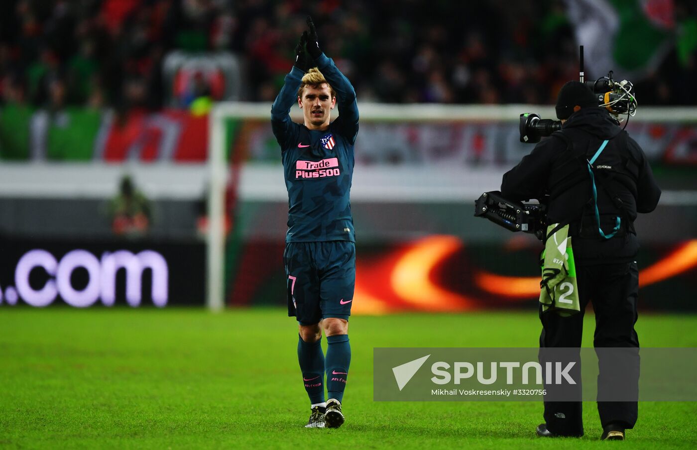 Football. League of Europe. Lokomotiv vs Atletico