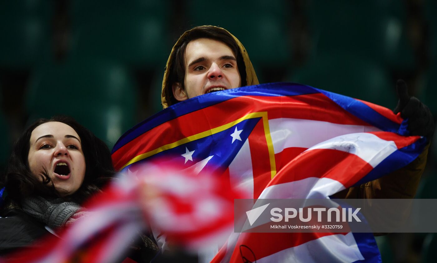 Football. League of Europe. Lokomotiv vs Atletico