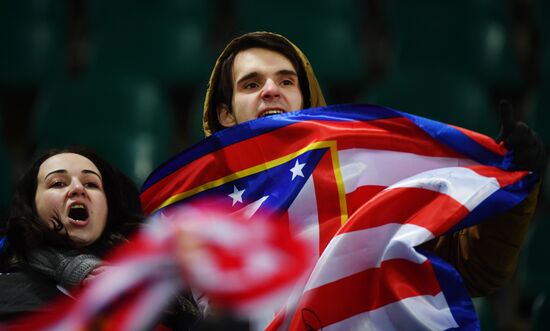 Football. League of Europe. Lokomotiv vs Atletico