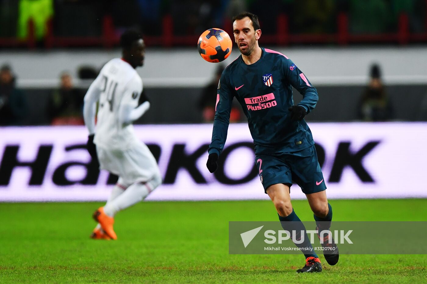 Football. League of Europe. Lokomotiv vs Atletico