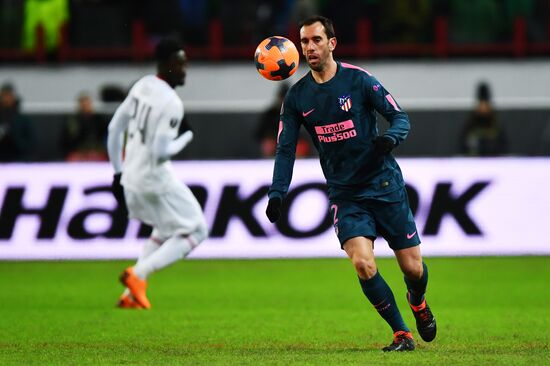 Football. League of Europe. Lokomotiv vs Atletico