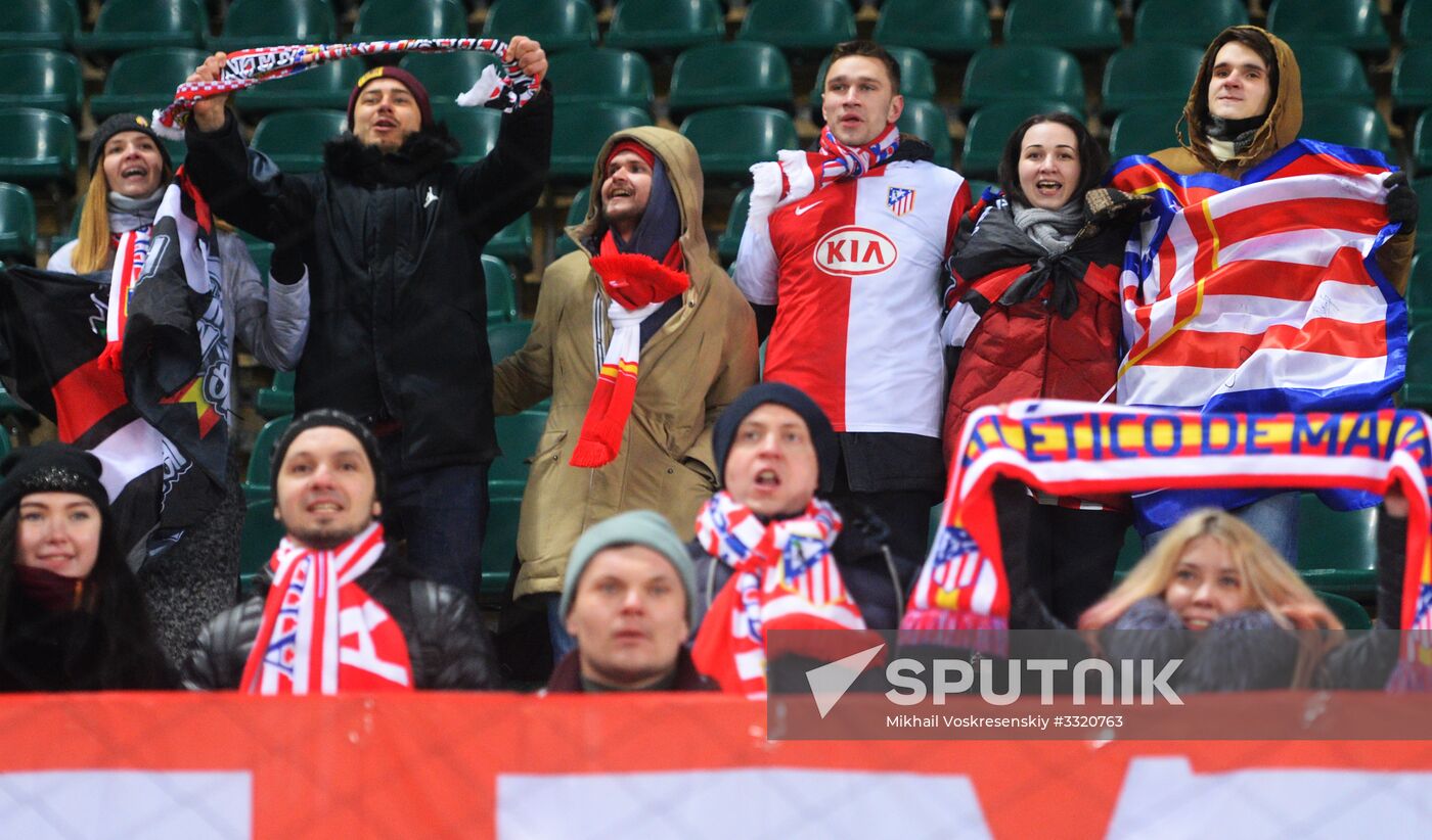 Football. League of Europe. Lokomotiv vs Atletico