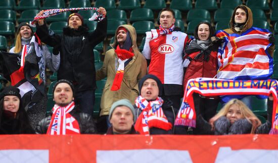 Football. League of Europe. Lokomotiv vs Atletico