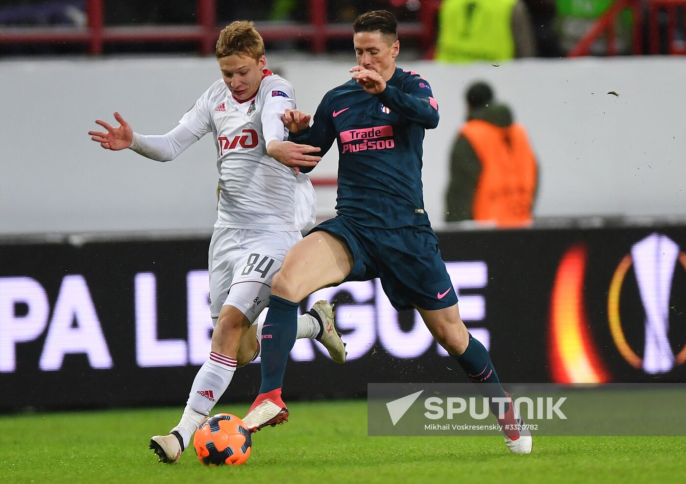 Football. League of Europe. Lokomotiv vs Atletico