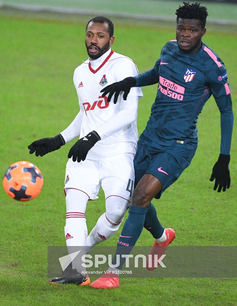 Football. League of Europe. Lokomotiv vs Atletico