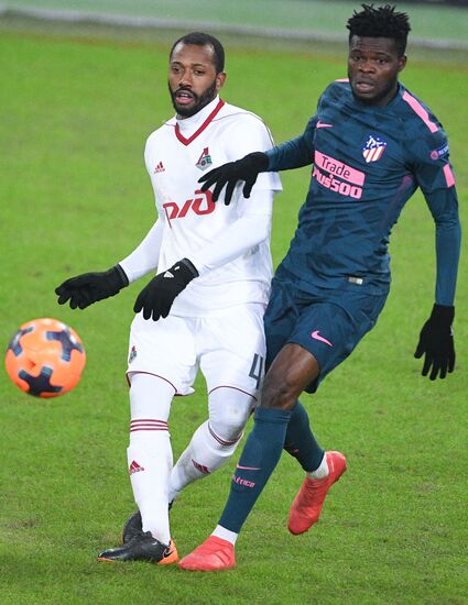 Football. League of Europe. Lokomotiv vs Atletico