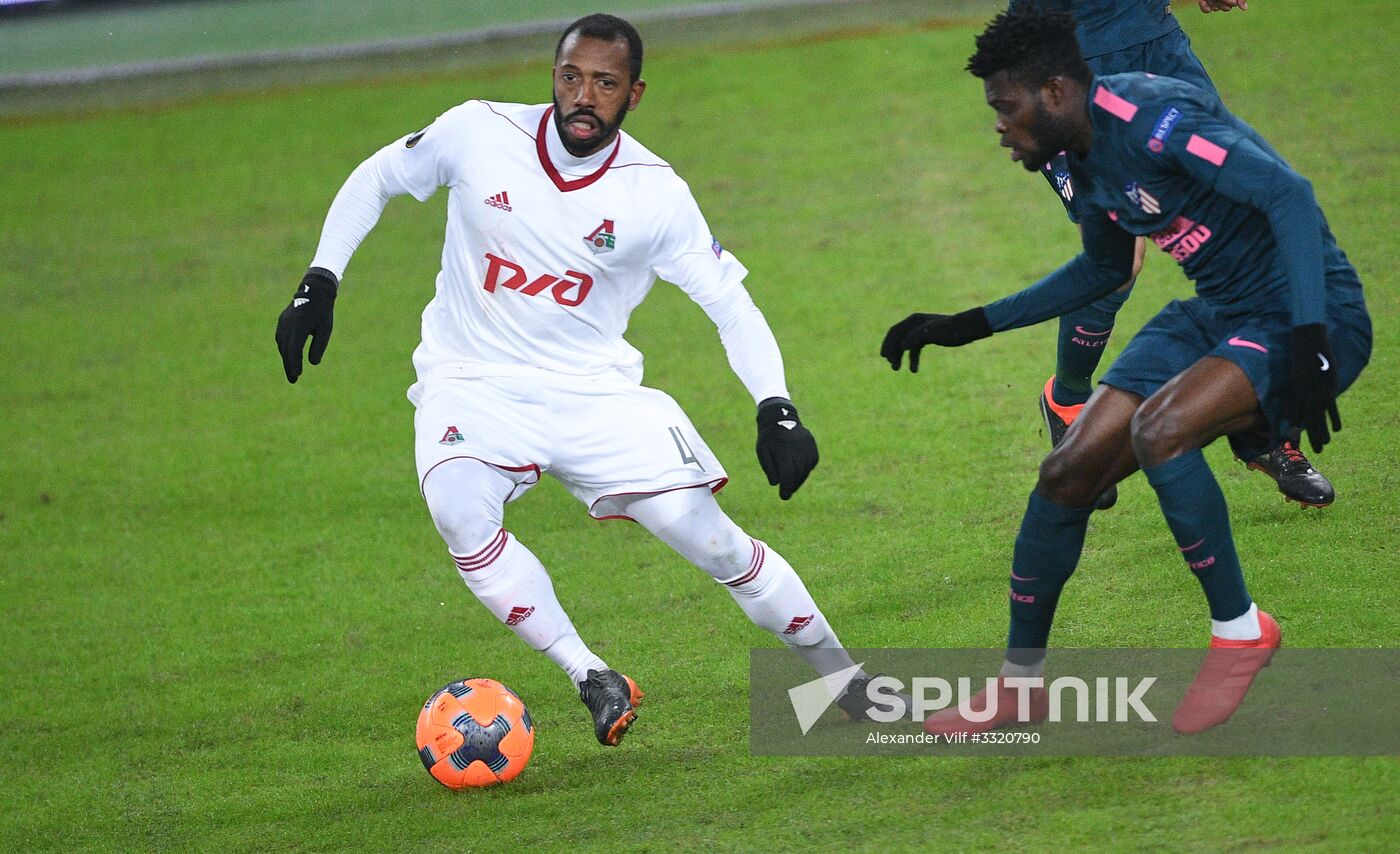 Football. League of Europe. Lokomotiv vs Atletico