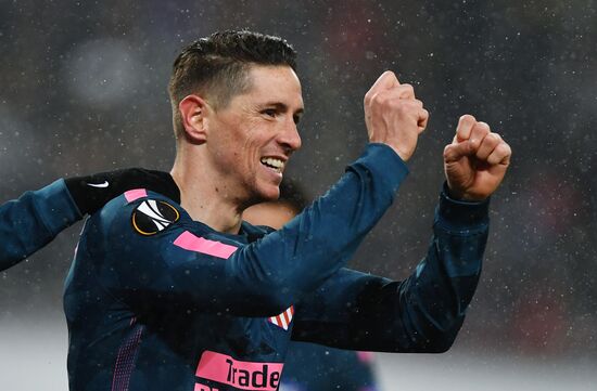 Football. League of Europe. Lokomotiv vs Atletico