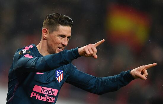 Football. League of Europe. Lokomotiv vs Atletico