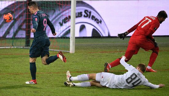 Football. League of Europe. Lokomotiv vs Atletico