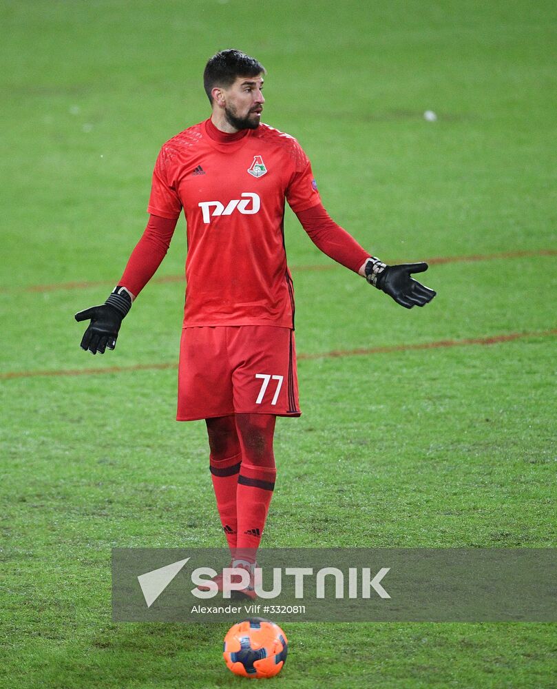 Football. League of Europe. Lokomotiv vs Atletico