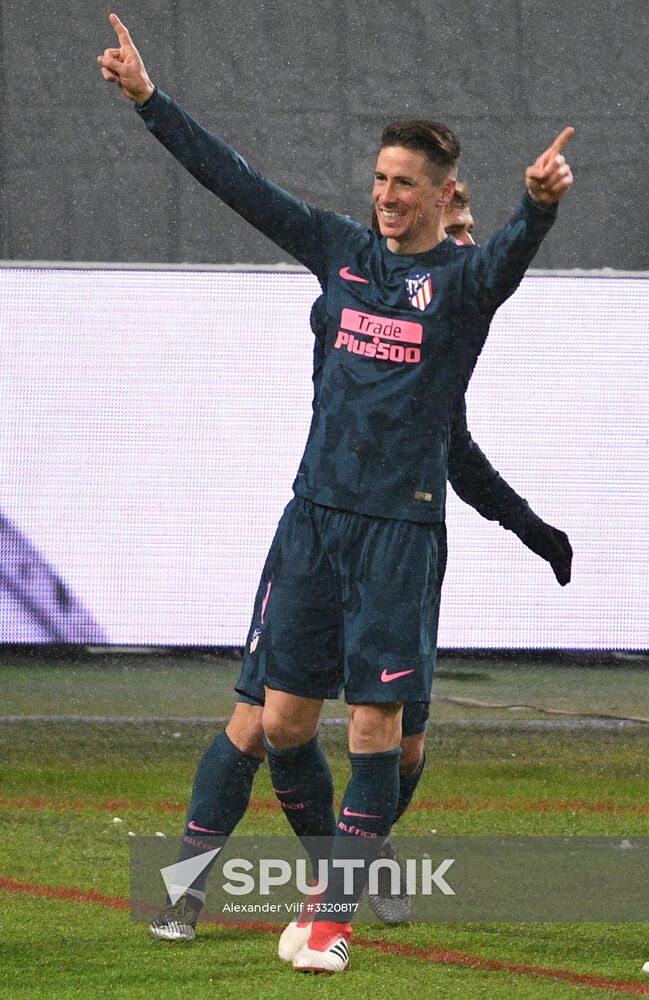 Football. League of Europe. Lokomotiv vs Atletico