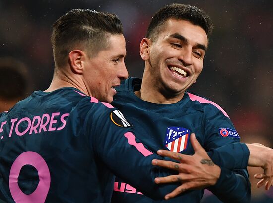 Football. League of Europe. Lokomotiv vs Atletico