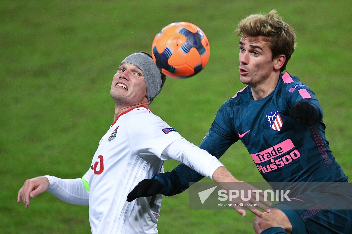 Football. League of Europe. Lokomotiv vs Atletico