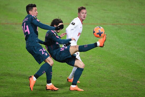 Football. League of Europe. Lokomotiv vs Atletico