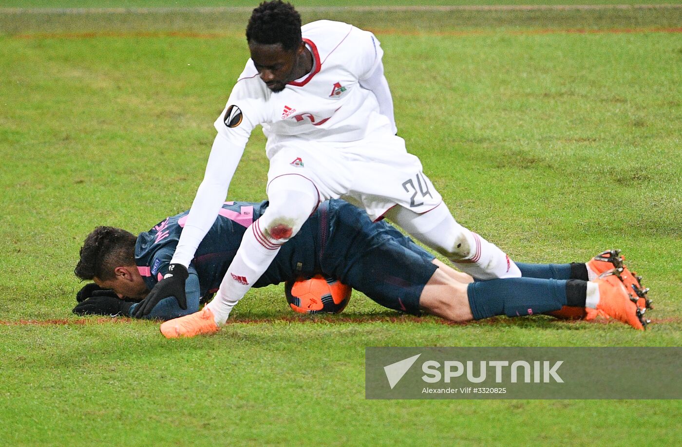 Football. League of Europe. Lokomotiv vs Atletico