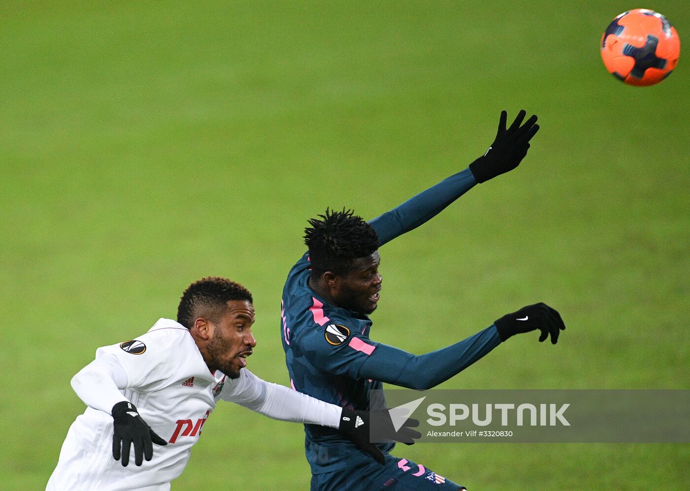 Football. League of Europe. Lokomotiv vs Atletico