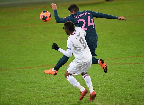 Football. League of Europe. Lokomotiv vs Atletico