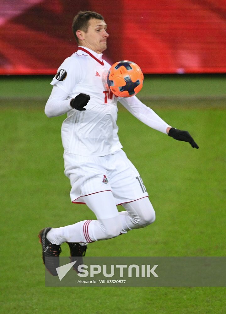 Football. League of Europe. Lokomotiv vs Atletico