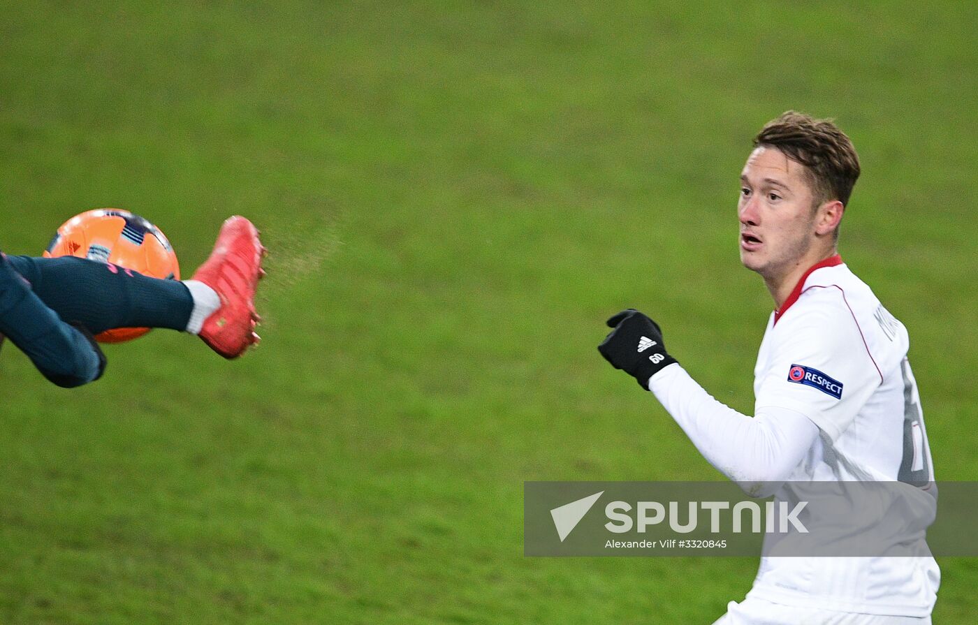 Football. League of Europe. Lokomotiv vs Atletico