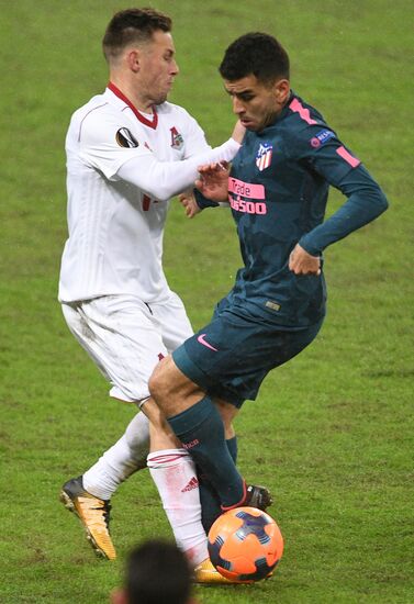 Football. League of Europe. Lokomotiv vs Atletico