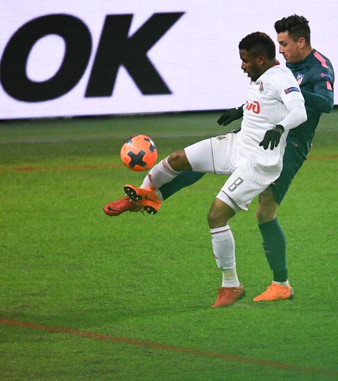 Football. League of Europe. Lokomotiv vs Atletico