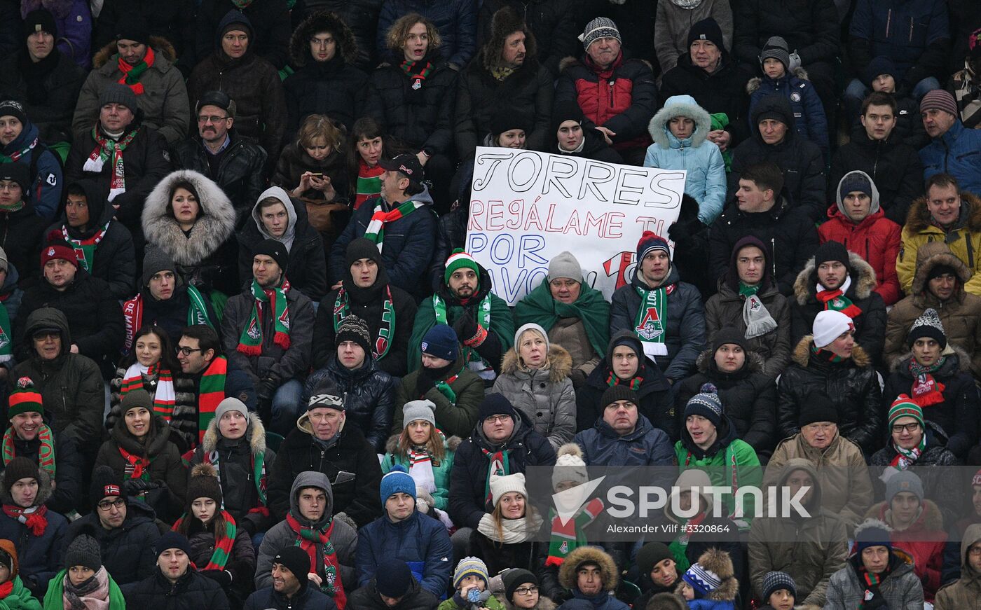 Football. League of Europe. Lokomotiv vs Atletico