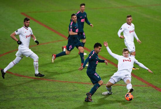 Football. League of Europe. Lokomotiv vs Atletico