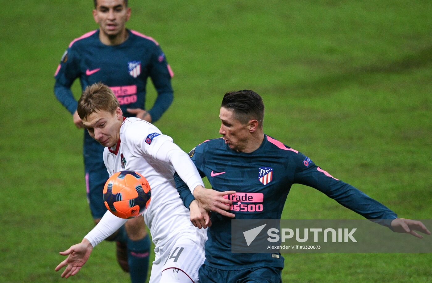 Football. League of Europe. Lokomotiv vs Atletico