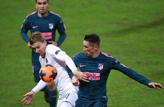 Football. League of Europe. Lokomotiv vs Atletico