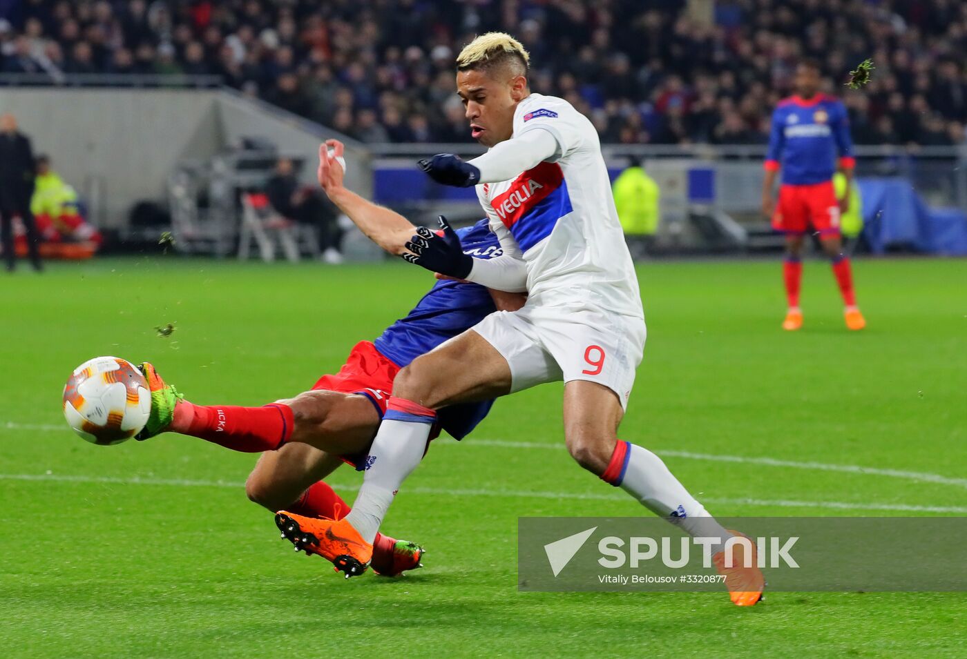 Football. UEFA Europa League. Lyon vs. CSKA