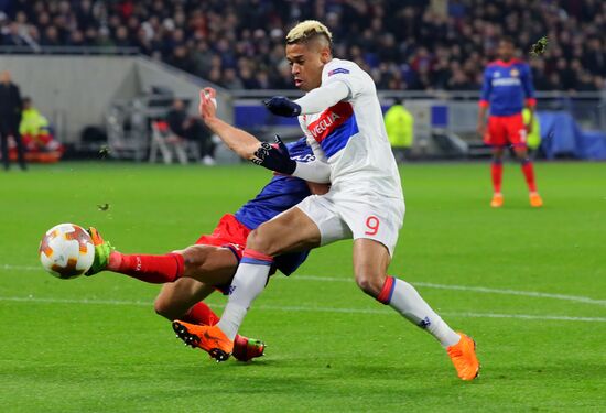 Football. UEFA Europa League. Lyon vs. CSKA