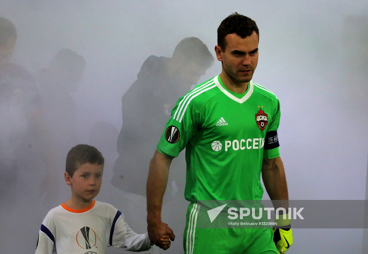 Football. UEFA Europa League. Lyon vs. CSKA