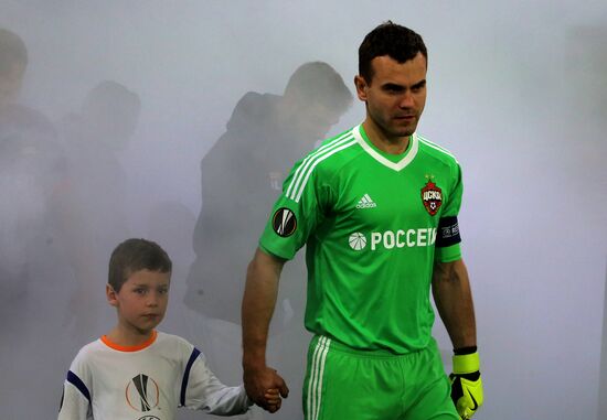 Football. UEFA Europa League. Lyon vs. CSKA