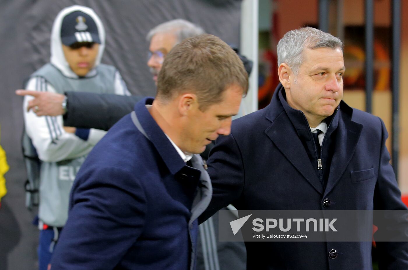 Football. UEFA Europa League. Lyon vs. CSKA