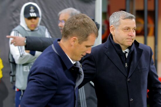 Football. UEFA Europa League. Lyon vs. CSKA
