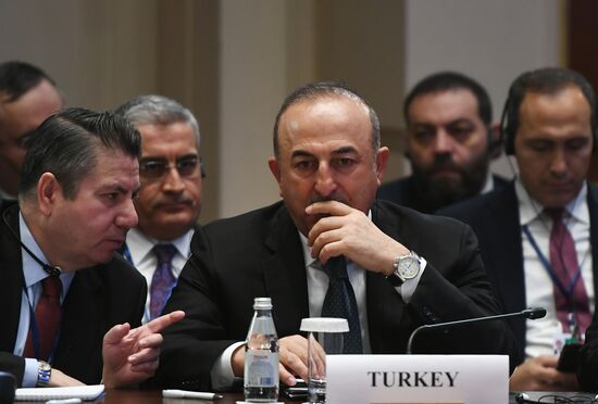 Meeting of foreign ministers of Syria truce guarantor countries