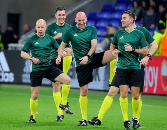 Football. UEFA Europa League. Lyon vs. CSKA