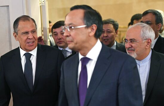 Meeting of foreign ministers of Syria truce guarantor countries