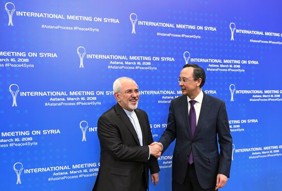 Meeting of foreign ministers of Syria truce guarantor countries